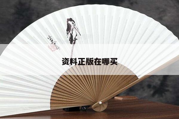 资料正版在哪买/在哪里买资料书便宜